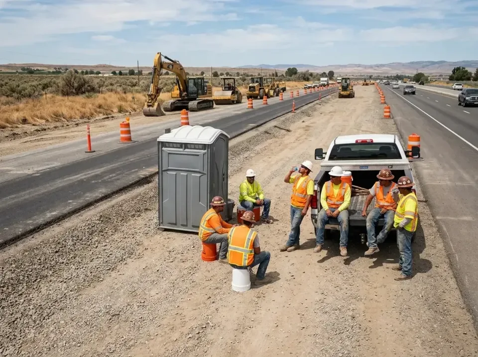 highway-road-construction-crew-007 — frequently asked questions, Porta Potty and Restroom Rentals in Northampton, MA